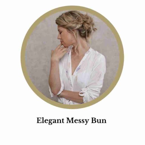 Elegant Messy Bun